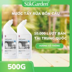 Nước Tẩy Rửa Bồn Cầu SukGarden Hương Gỗ Thông Sunshine Pin 500g